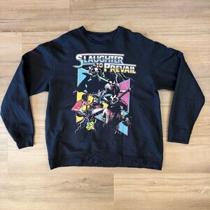 Slaughter To Prevail Black Pullover Sweatshirt Brutal Russian Deathcore Sz XL